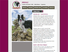 Tablet Screenshot of mikale.com.ar